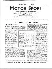 Matters of Moment, October 1958 - Left
