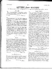 Letters From Readers, October 1958 - Left