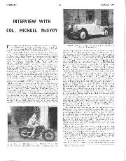 Interview with Col. Michael McEvoy - Left