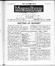 MATTERS OF MOMENT, October 1961 - Left