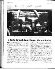 A Turbo-Exhaust-Supercharged Vintage Bentley - Left