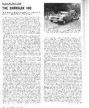 Road impressions: the Chrysler 180 - Left