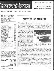 Matters of Moment, October 1975 - Left
