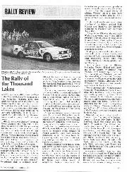 Rally review: Rally of the Thousand Lakes, October 1983 - Left