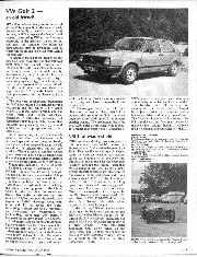 Road impressions: VW Golf 2 - Left