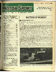 Matters of moment, October 1985 - Left