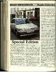 Road Impressions – Mazda Turbo 4x4 - Left