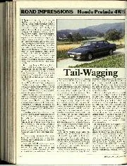 Road Impressions – Honda Prelude 4WS - Left