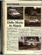 Rally review: Thousand Lakes Rally, October 1988 - Left