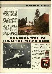 Rally review: Thousand Lakes Rally, October 1988 - Right