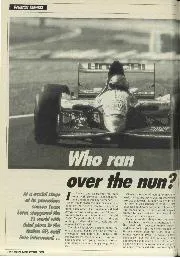 Who ran over the nun? - Left