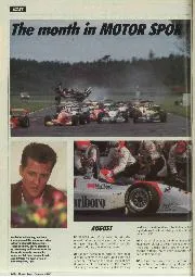 The month in MOTOR SPORT - Left