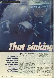 That sinking feeling. . . - Left