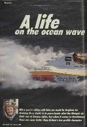 A life on the ocean wave - Left