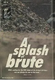 A splash of brute - Left