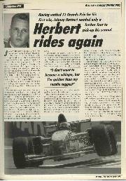 Herbert rides again - Left