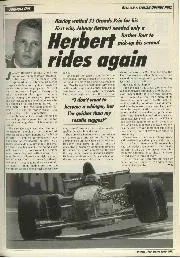 Herbert rides again - Left