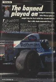 The banned played on: Michael Schumacher & Damon Hill's clashes - Left