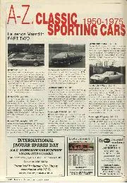 A-Z of Classic Sporting Cars 1950 - 1975 - Left