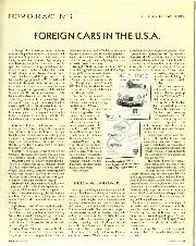 Foreign cars in the USA - Left