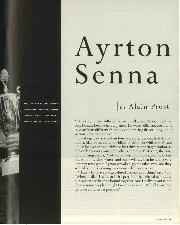 Ayrton Senna by Alain Prost - Right