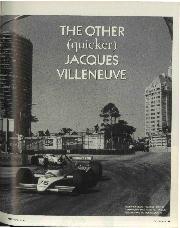 The other (quicker) Jacques Villeneuve - Right