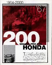 200 Grands Prix for Honda - Left