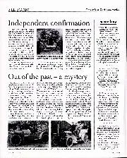 Out of the past — a mystery, October 2003 - Left