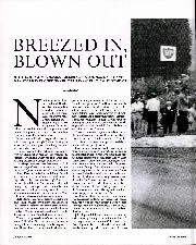 Breezed in, blown out - Left