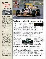Sullivan calls time on racing - Left