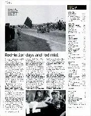 Red-letter days and red mist - Left