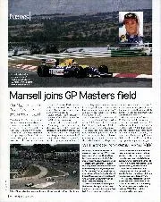 Mansell joins GP Masters field - Left