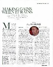 Making gains when it rains - Right