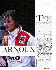 Professorial Jabouille on his fiery Renault team-mate Arnoux - Right
