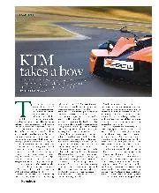 KTM takes a bow - Left