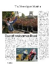Ducati welcomes Rossi - Left