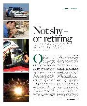 Not shy - or retiring - Right