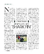 Sports cars new 'shark-fin' - Left