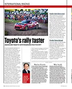 International racing news - Left