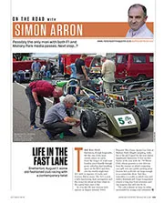 On the road with Simon Arron - Left