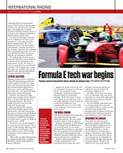 Formula E tech war begins - Left