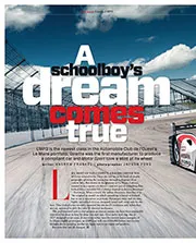 A schoolboy's dream come true - Left