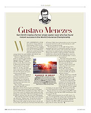 In the spotlight: Gustavo Menezes - Left