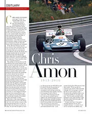 Chris Amon – 1943-2016 - Left
