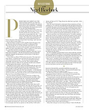 Reflections with Nigel Roebuck - Left