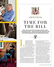 Time for the bill – Lunch with Simon Taylor - Right
