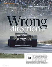 Wrong direction... - Left