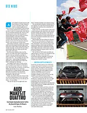 Audi makes it quattro - Left