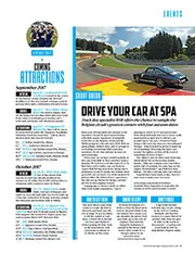 Drive your car at Spa - Left