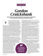 Historic scene with Gordon Cruickshank: October 2017 - Left